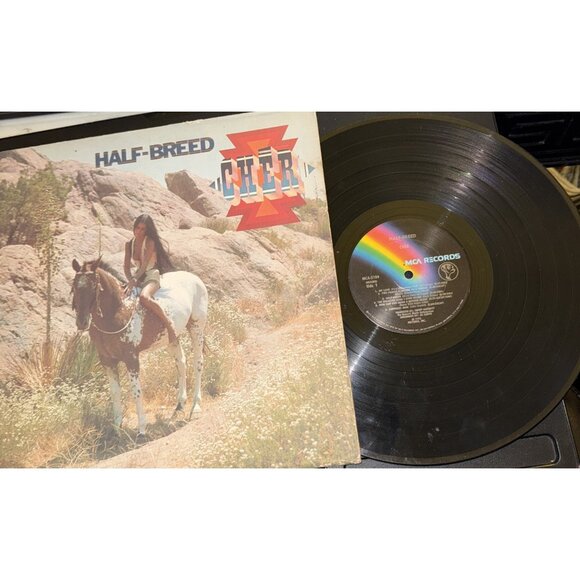Cher Half-Breed Vinyl LP 1973 First Press - MCA Records MCA - Picture 1 of 8